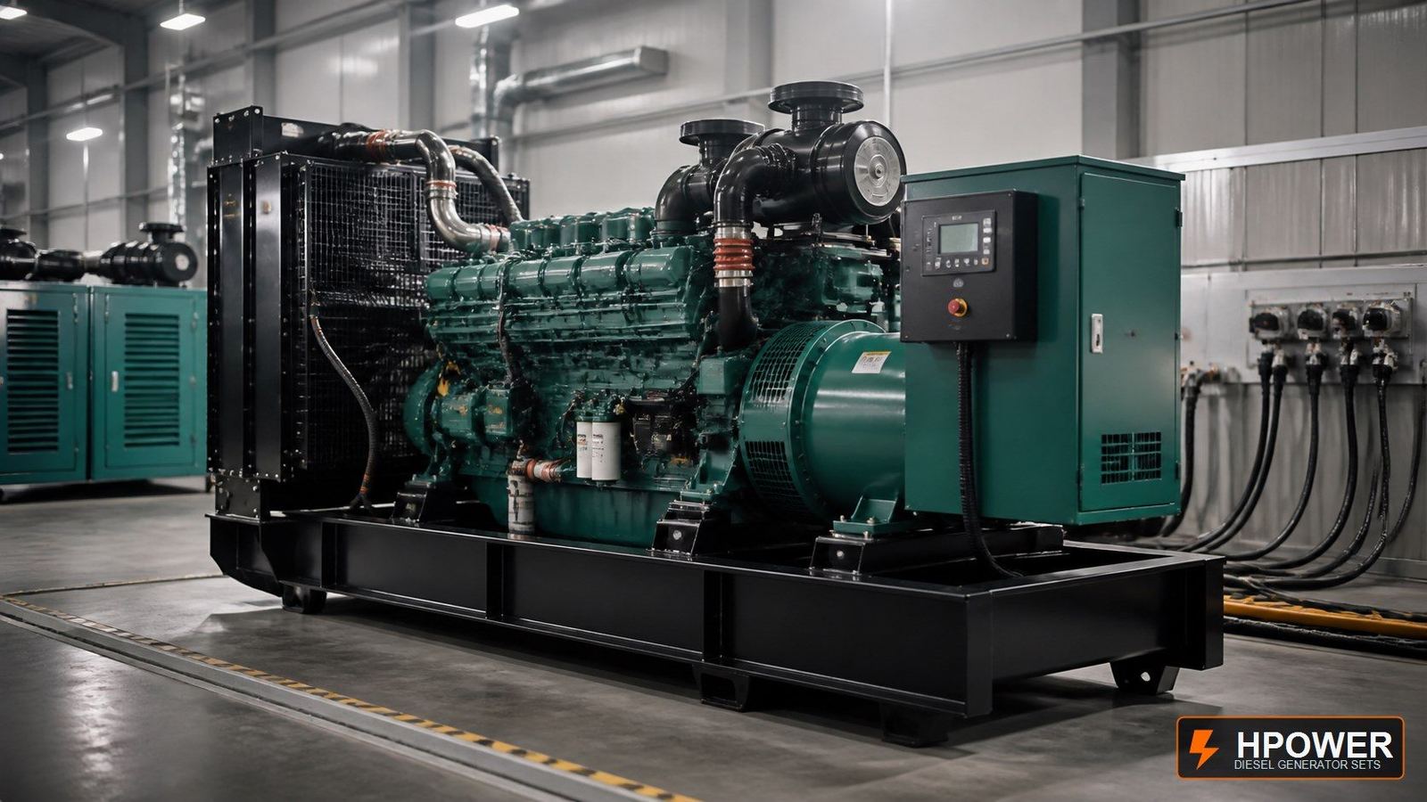 Custom Cummins-powered industrial generator system